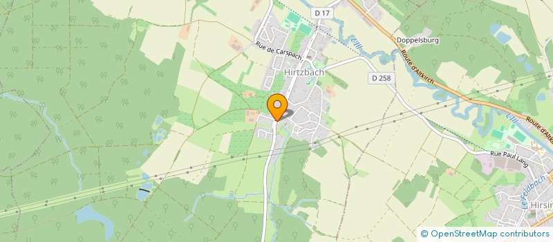 localisation de l'entreprise JET-SERVICE  HIRTZBACH
