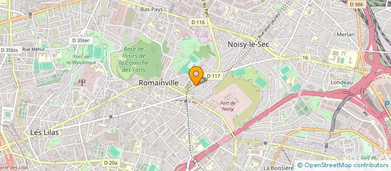 localisation de l'entreprise JET SERVICES PRESTIGE à NOISY-LE-SEC