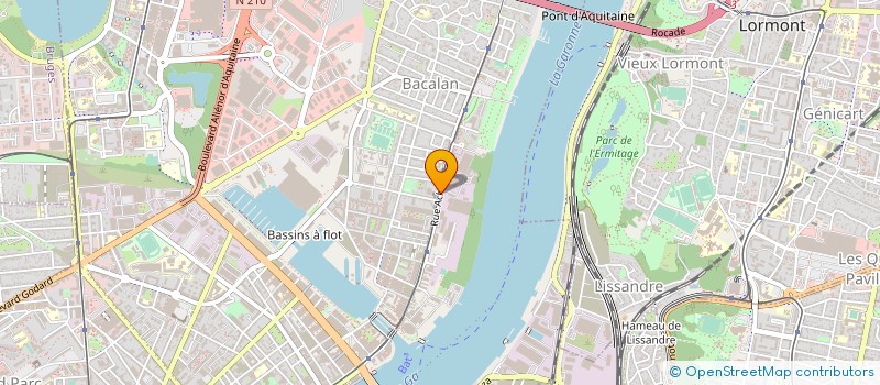 localisation de l'entreprise JET-SET AUTOS à BORDEAUX