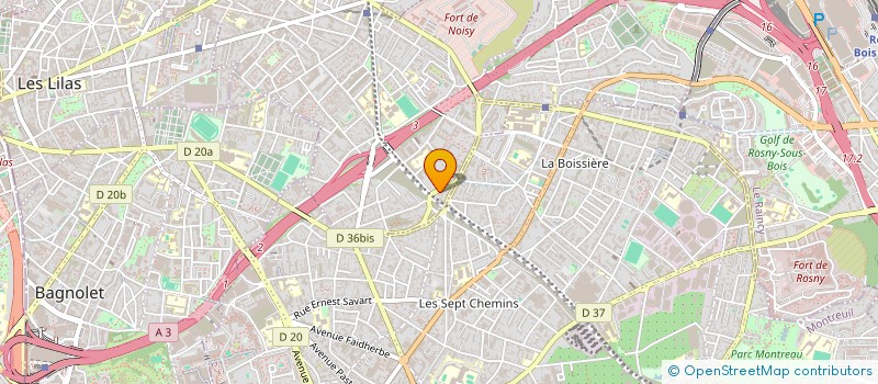 localisation de l'entreprise JET SET TAXIS à ROMAINVILLE