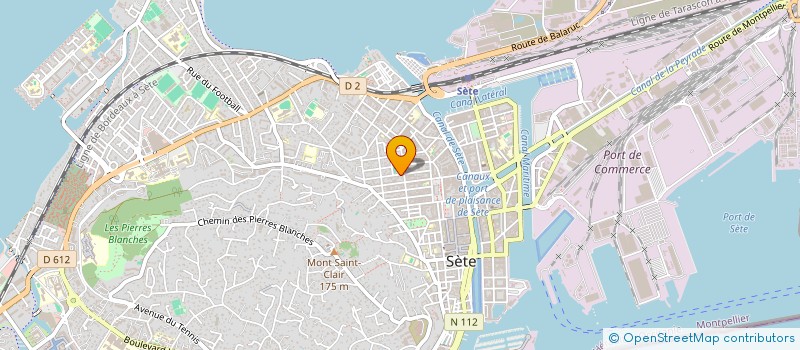localisation de l'entreprise JET SETE à SETE