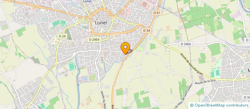 localisation de l'entreprise JET SKI GIULIA  LUNEL