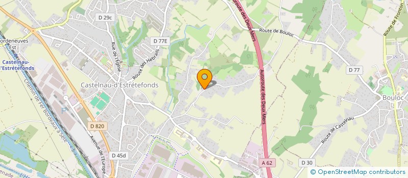 localisation de l'entreprise JET SUSPENSION à CASTELNAU-D'ESTRETEFONDS