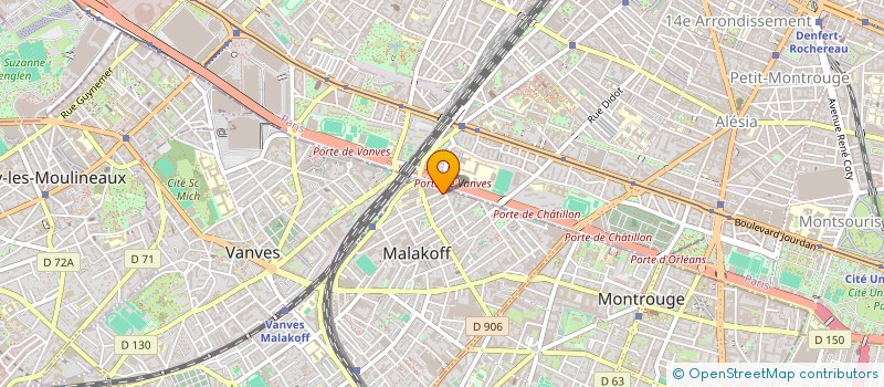 localisation de l'entreprise JET SYSTEMS à MALAKOFF