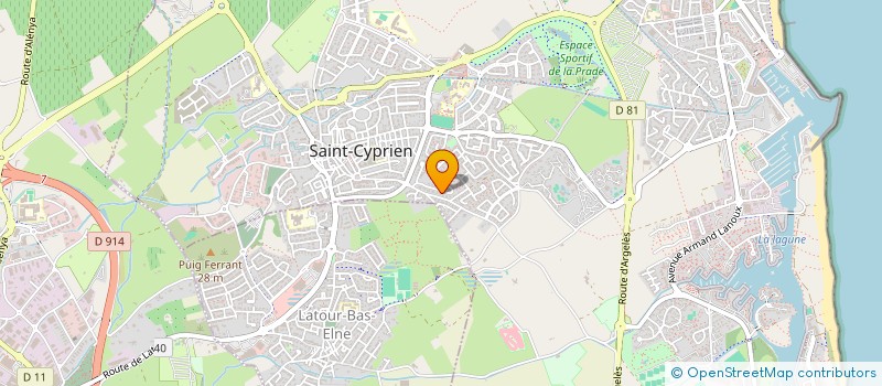 localisation de l'entreprise JET X-TREM 66  SAINT-CYPRIEN