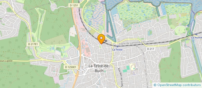 localisation de l'entreprise JET2DECOUVERTE à LA TESTE-DE-BUCH