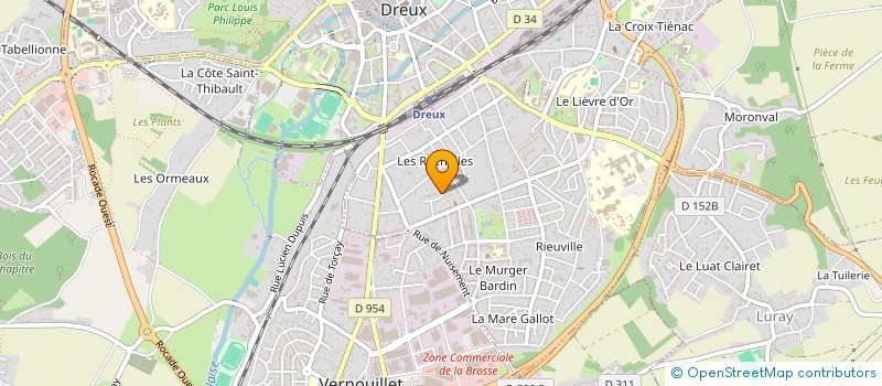 localisation de l'entreprise JET7 AUTO à VERNOUILLET