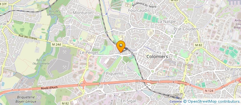 localisation de l'entreprise JETBIKE à COLOMIERS