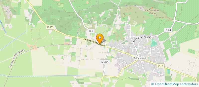 localisation de l'entreprise JETH  MOURIES