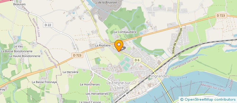 localisation de l'entreprise JETHANS  INGRANDES-LE-FRESNE-SUR-LOIRE