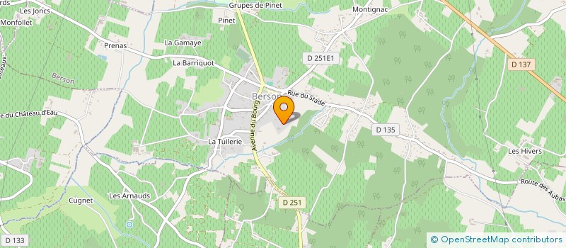 localisation de l'entreprise JETIMMO  BERSON