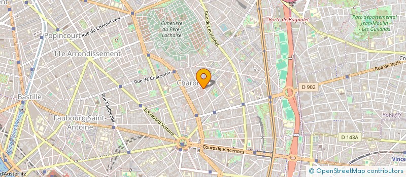 localisation de l'entreprise JETLAG  PARIS