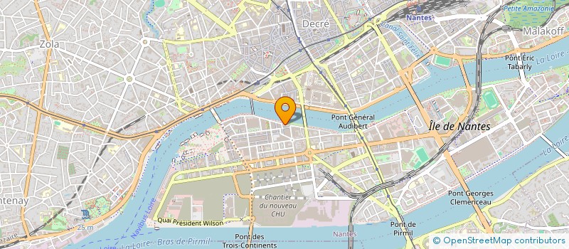 localisation de l'entreprise JETLAG -  ENSAN  NANTES