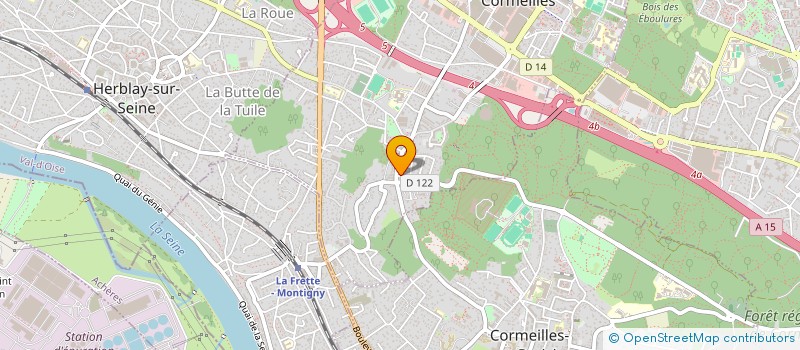 localisation de l'entreprise JETLAG HOLDING  MONTIGNY-LES-CORMEILLES