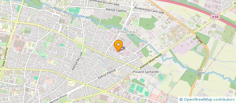 localisation de l'entreprise JETMECA INVESTISSEMENT SA à PAU