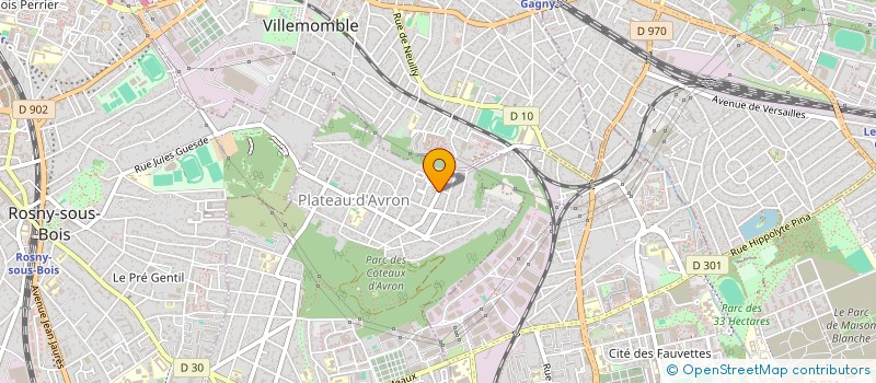 localisation de l'entreprise JETTE CLEAN à NEUILLY-PLAISANCE