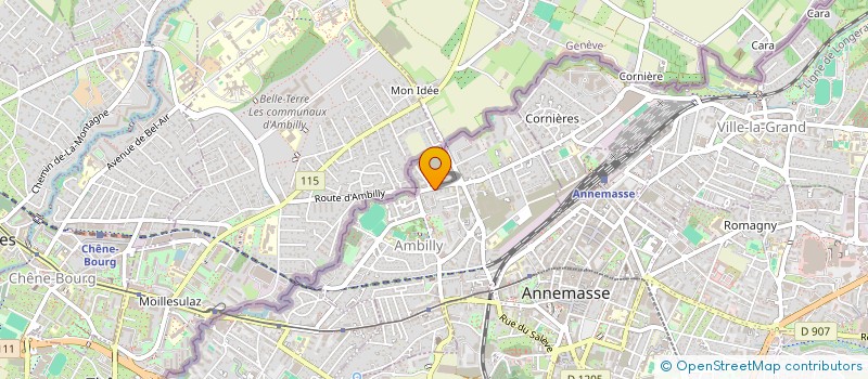 localisation de l'entreprise JETWAVE ENTERPRISE  AMBILLY