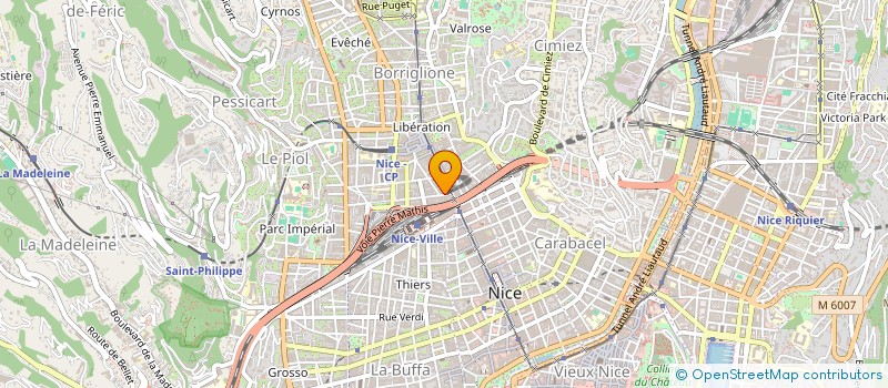 localisation de l'entreprise JETX28  NICE