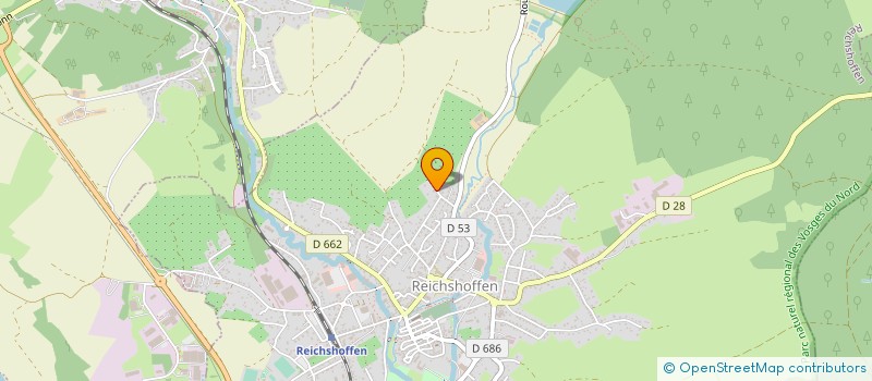 localisation de l'entreprise JETZ LET'S GO  REICHSHOFFEN