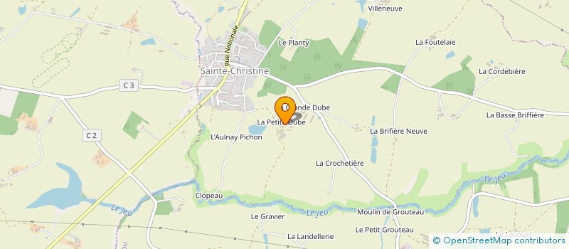 localisation de l'entreprise JEU DE PAM à CHEMILLE-EN-ANJOU
