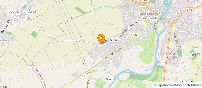 localisation de l'entreprise JEUDI  SAINT-POURCAIN-SUR-SIOULE