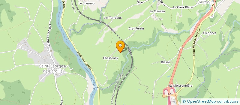 localisation de l'entreprise JEUDI EN HUIT  SAINT-MARCEL-DE-FELINES