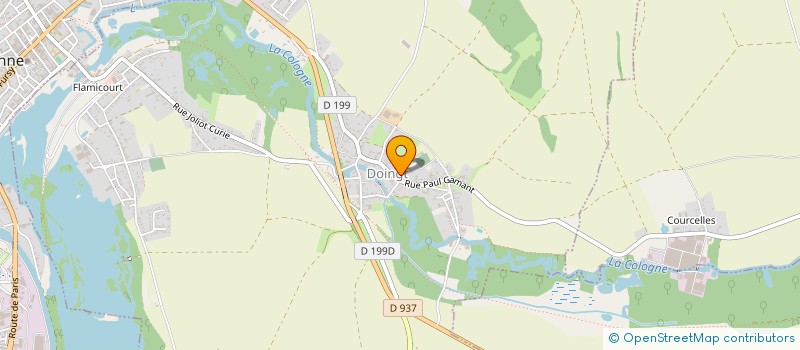 localisation de l'entreprise JEUDI LOISIRS  DOINGT