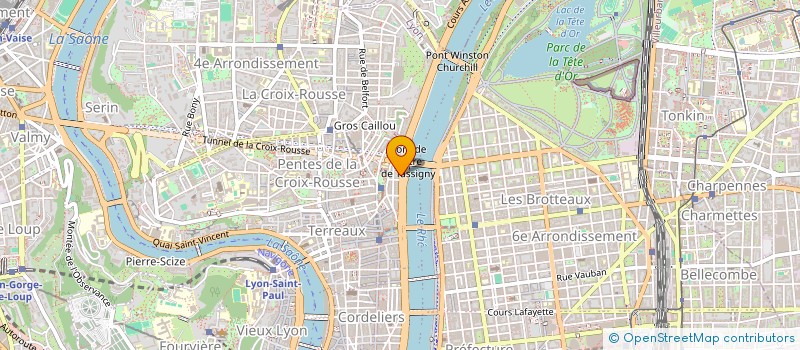 localisation de l'entreprise JEUDI LYON à LYON