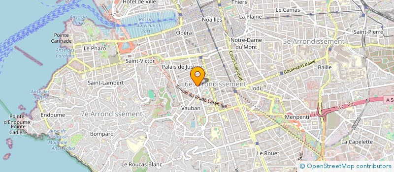 localisation de l'entreprise JEUDI8 à MARSEILLE