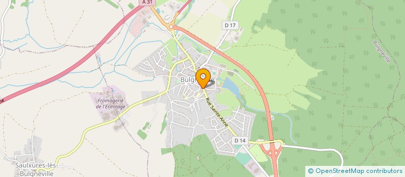 localisation de l'entreprise JEUDREDI  CONTREXEVILLE