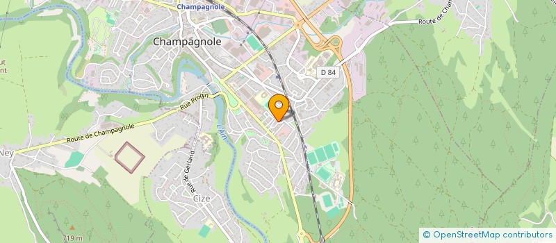 localisation de l'entreprise JEUJURA SOC à SAINT-GERMAIN-EN-MONTAGNE