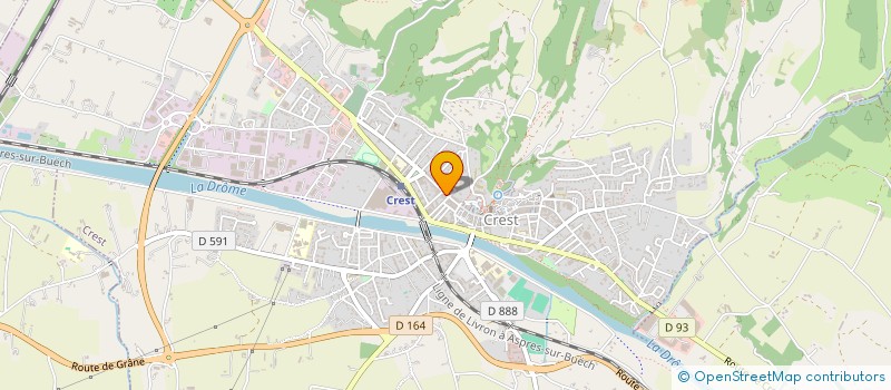 localisation de l'entreprise JEUMOUV à CREST