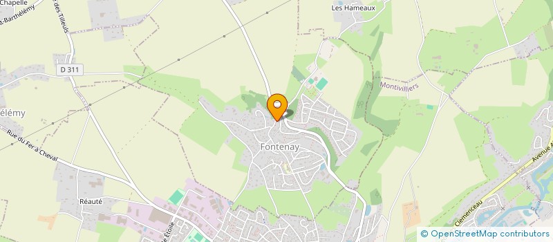 localisation de l'entreprise JEUN SPORT FONTENAY SECTION RANDO PEDESTRES à FONTENAY
