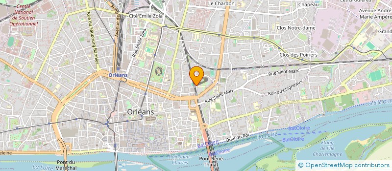 localisation de l'entreprise JEUNAR (JAR) à ORLEANS