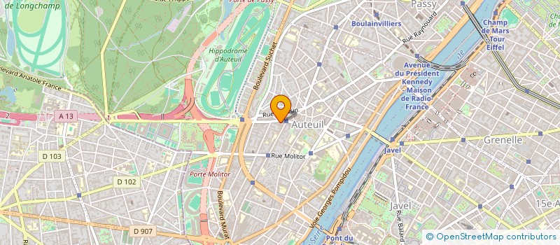 localisation de l'entreprise JEUNE AFRIQUE MEDIA GROUP  PARIS