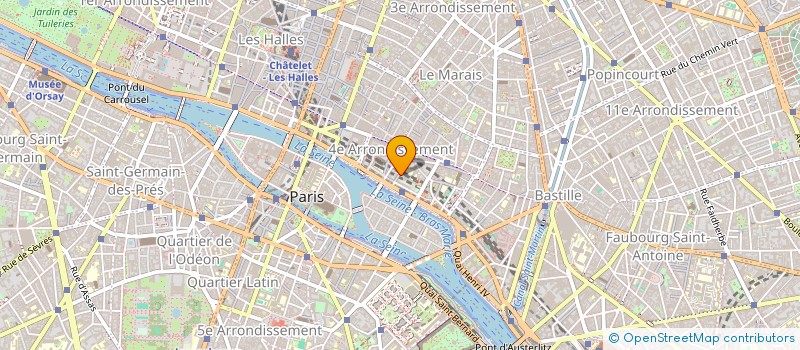 localisation de l'entreprise JEUNE BALLET DE FRANCE à PARIS