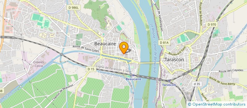 localisation de l'entreprise JEUNE CHAMB ECONOMIQ BEAUCAIRE TARASCON à BEAUCAIRE