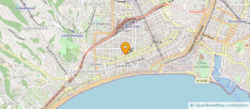 localisation de l'entreprise JEUNE CHAMBRE ECONOMIQUE PAYS NICOIS à NICE