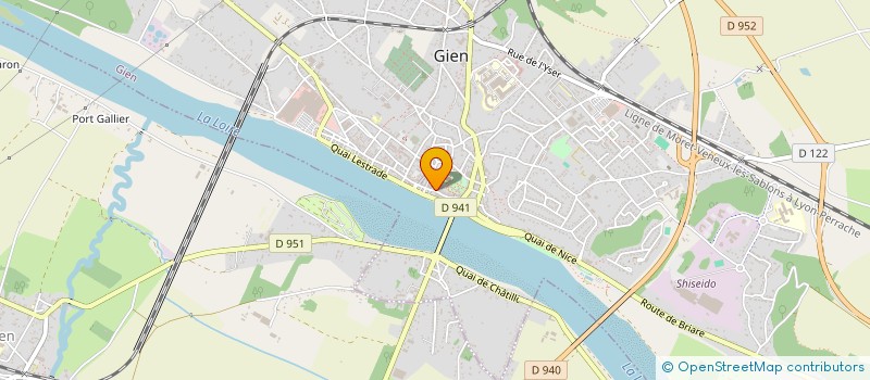 localisation de l'entreprise JEUNE CHAMBRE ECONOMIQUE SULLY GIEN à GIEN