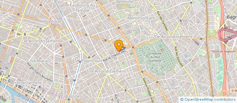 localisation de l'entreprise JEUNE CONSTRUCTION BATIMENT  PARIS