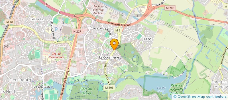 localisation de l'entreprise JEUNE ENSEMBLE HARMONIQUE à VILLENEUVE-D'ASCQ