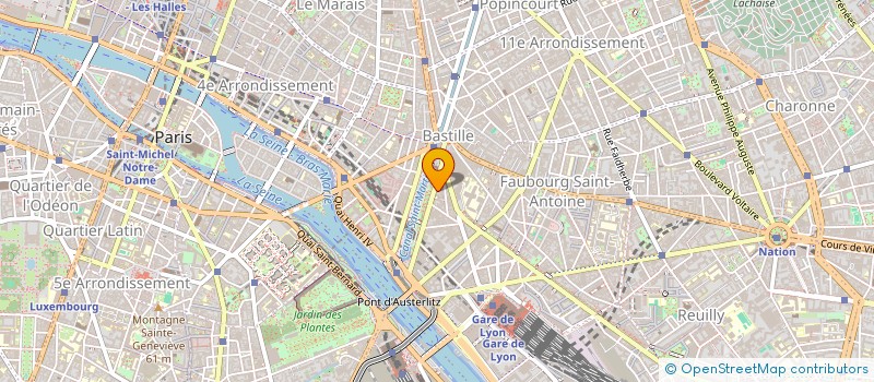 localisation de l'entreprise JEUNE EUROPEEN  PARIS