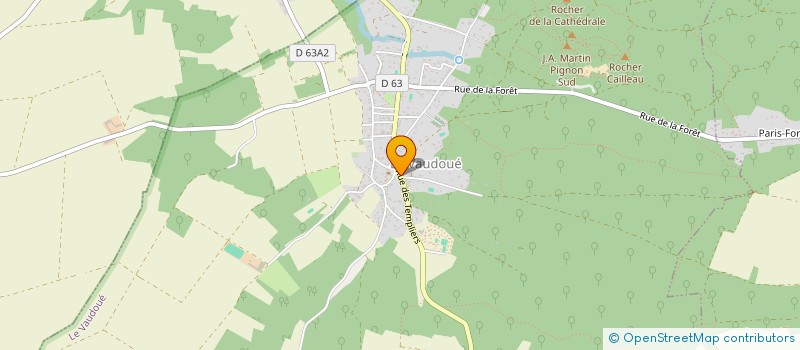 localisation de l'entreprise JEUNE LIBRE COMPETITIF EN INFORMATIQUE  LE VAUDOUE