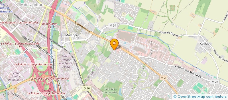 localisation de l'entreprise JEUNE MIND IMMO  SAINT-ORENS-DE-GAMEVILLE