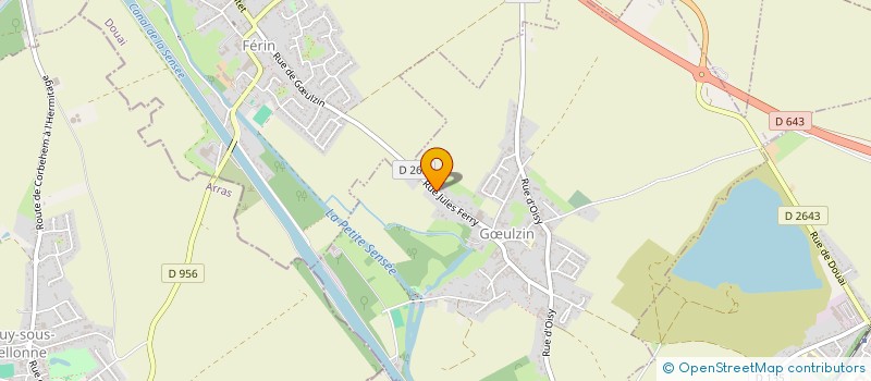 localisation de l'entreprise JEUNE OURAGAN  GULZIN