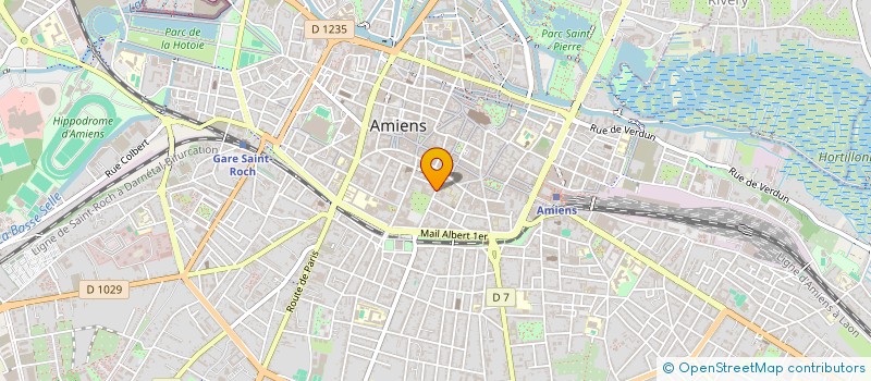 localisation de l'entreprise JEUNE PICARDIE à AMIENS