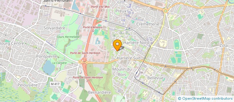 localisation de l'entreprise JEUNES AFRICAINS DE FRANCE à SAINT-HERBLAIN