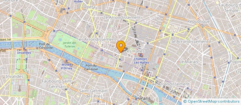 localisation de l'entreprise JEUNES AGRICULTEURS REGION ILE DE FRANCE  PARIS