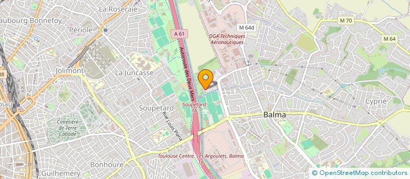 localisation de l'entreprise JEUNES BOULISTES B2F à BALMA