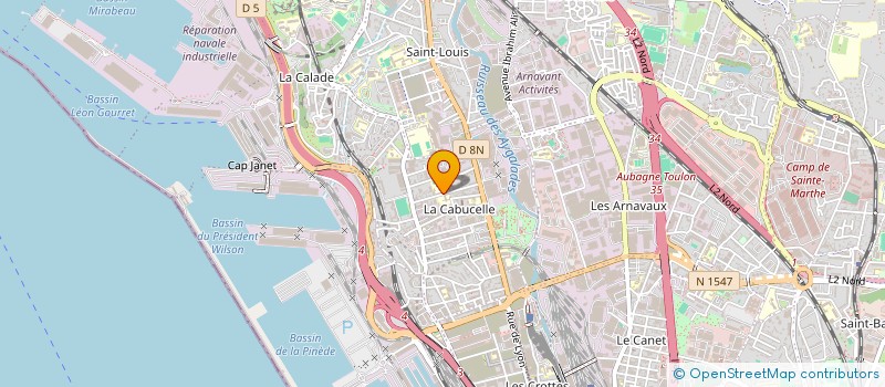 localisation de l'entreprise JEUNES CITOYENS D'AVENIR ! à MARSEILLE